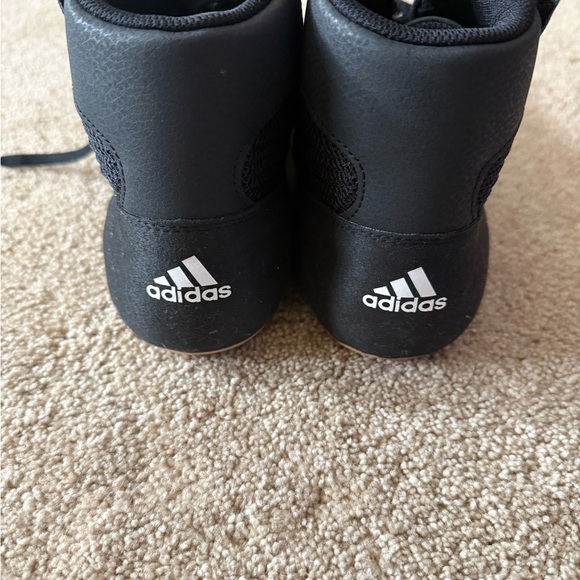Adidas HVC 2 Wrestling Shoes AQ3325 Men's Size 14.5 Black - Picture 5 of 7